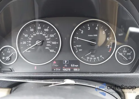 2014 BMW 320I z USA, uszkodzony, nr VIN WBA3B1G57ENN91028